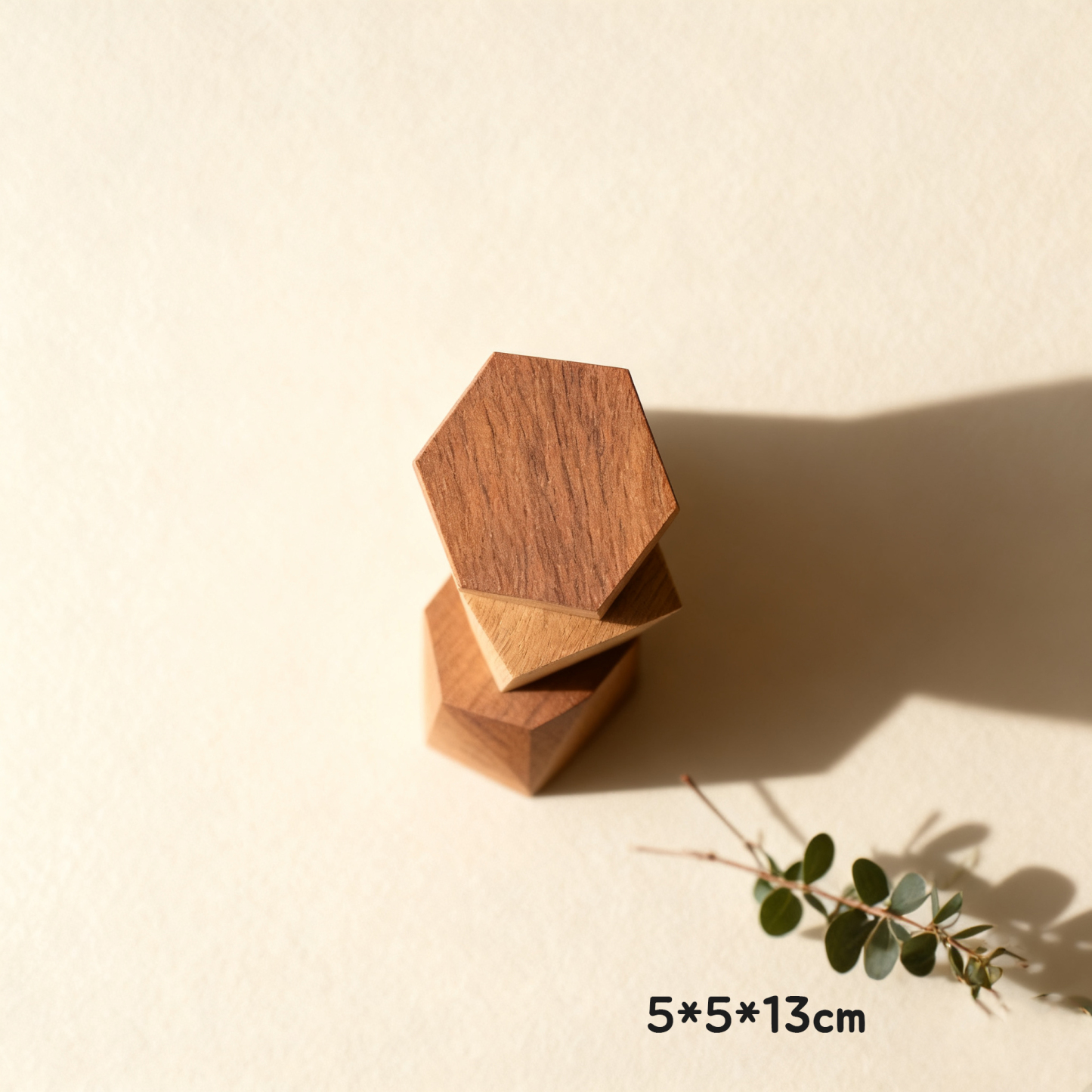 原木質感家居擺設組合（6件裝）