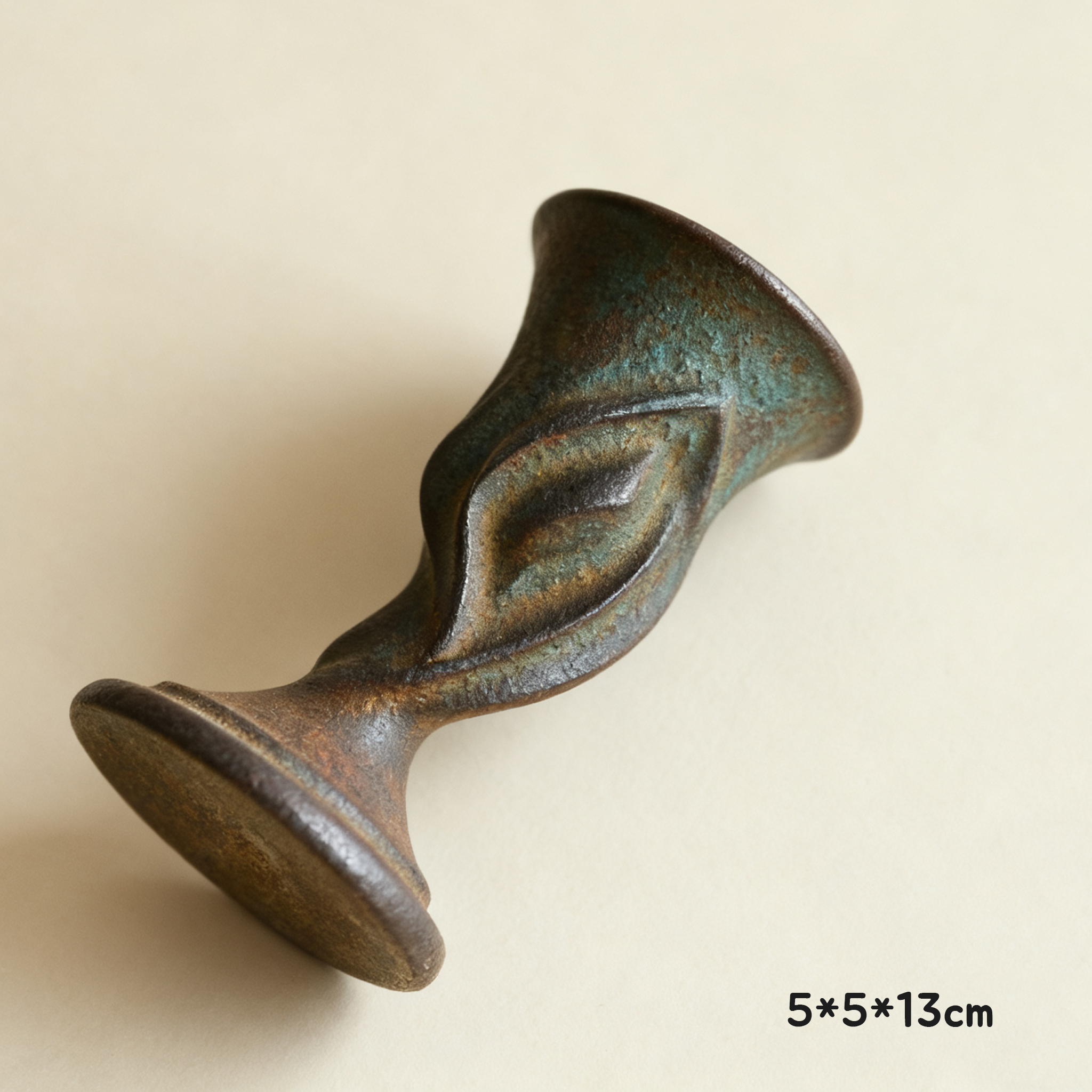 復古青銅風桌面裝飾擺件（三件組）