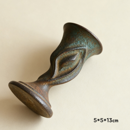 復古青銅風桌面裝飾擺件（三件組）