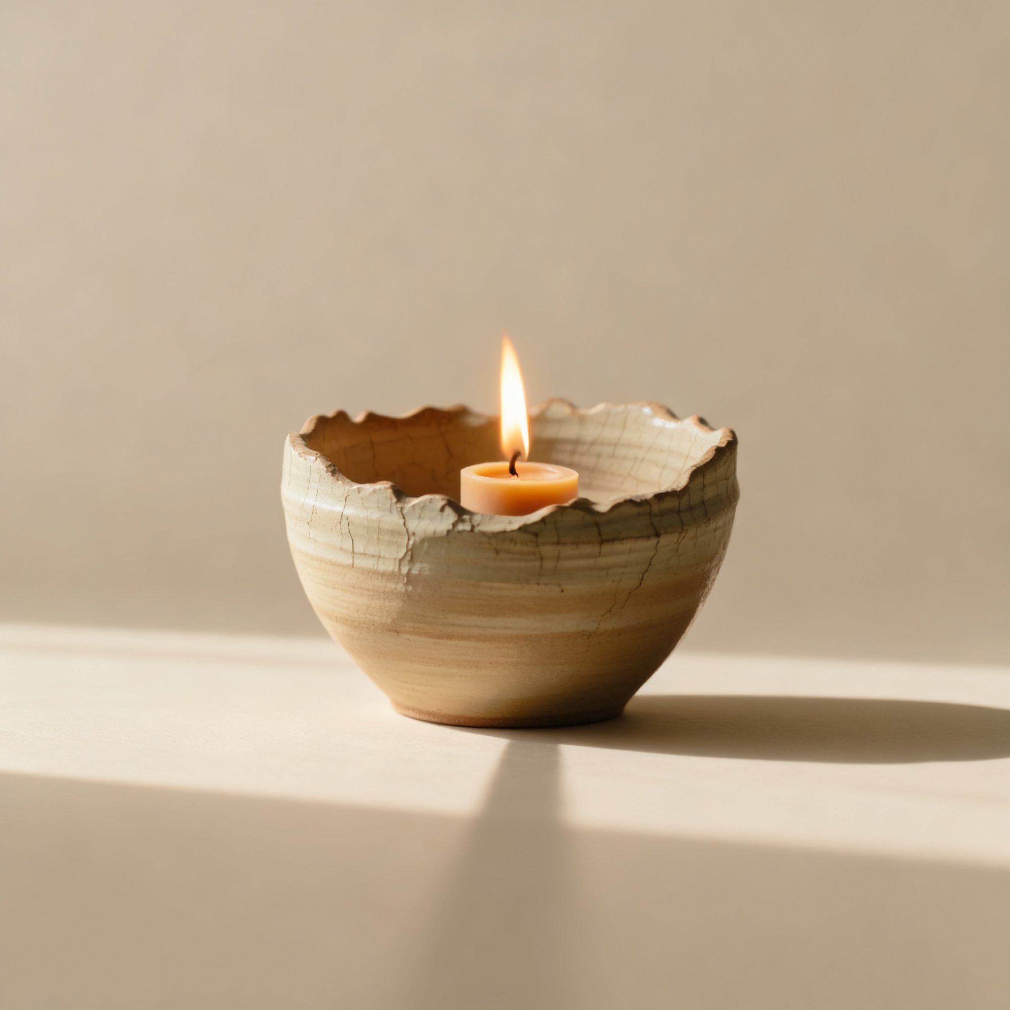 手工製作香氛蠟燭裝飾5件套全景展示