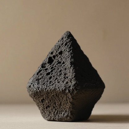 經典異形黑色手工皂（3顆裝）