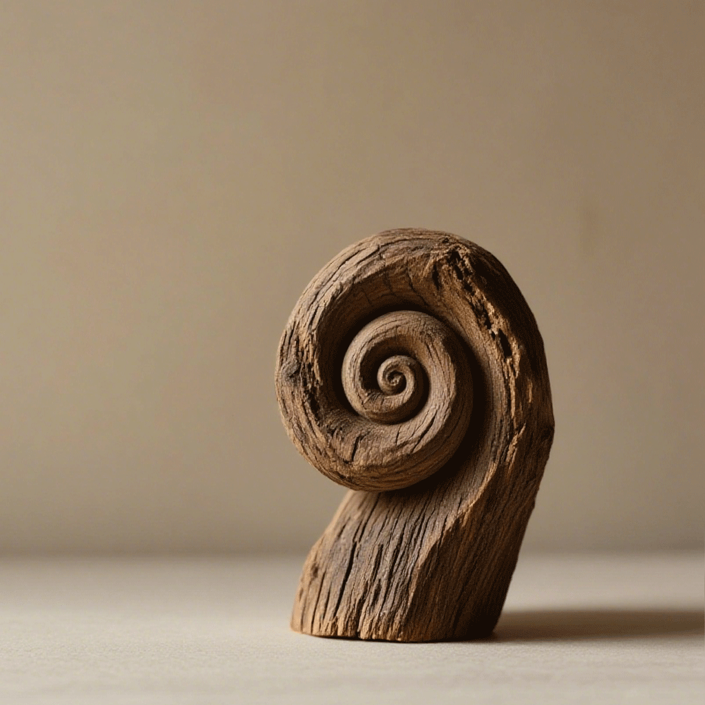 面實木木樁擺設組合（五只裝）