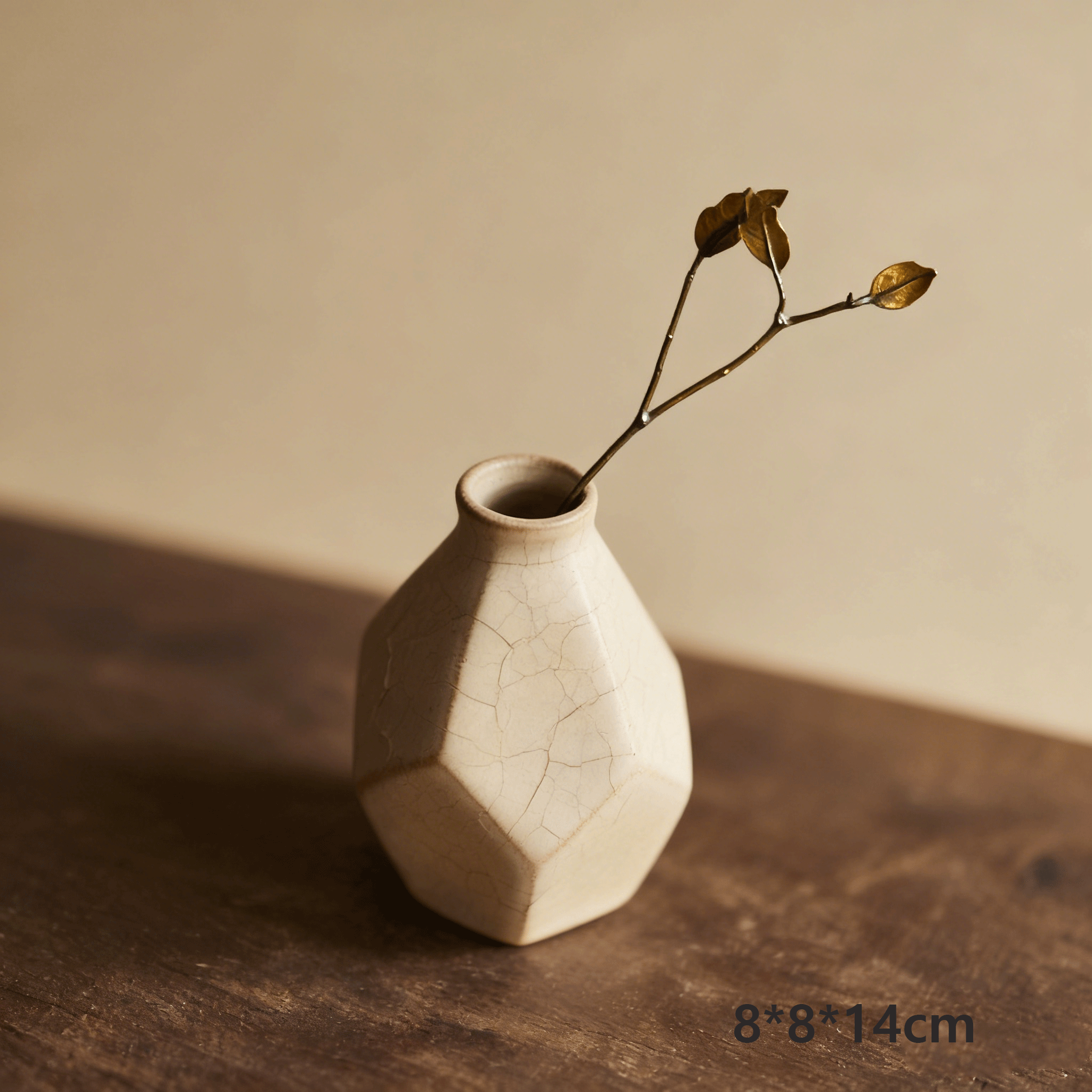 創意異形陶瓷花瓶三件套細節展示