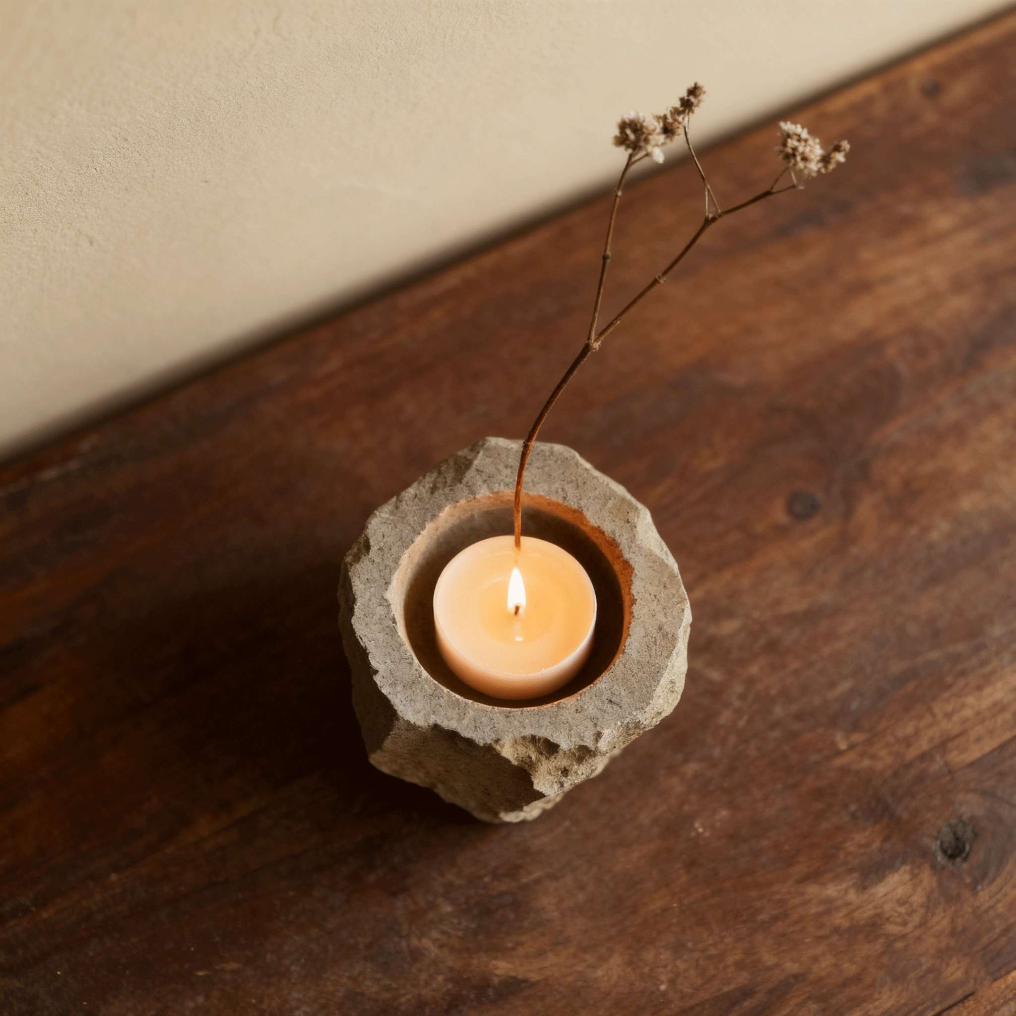 多功能蠟燭花盆細節近拍