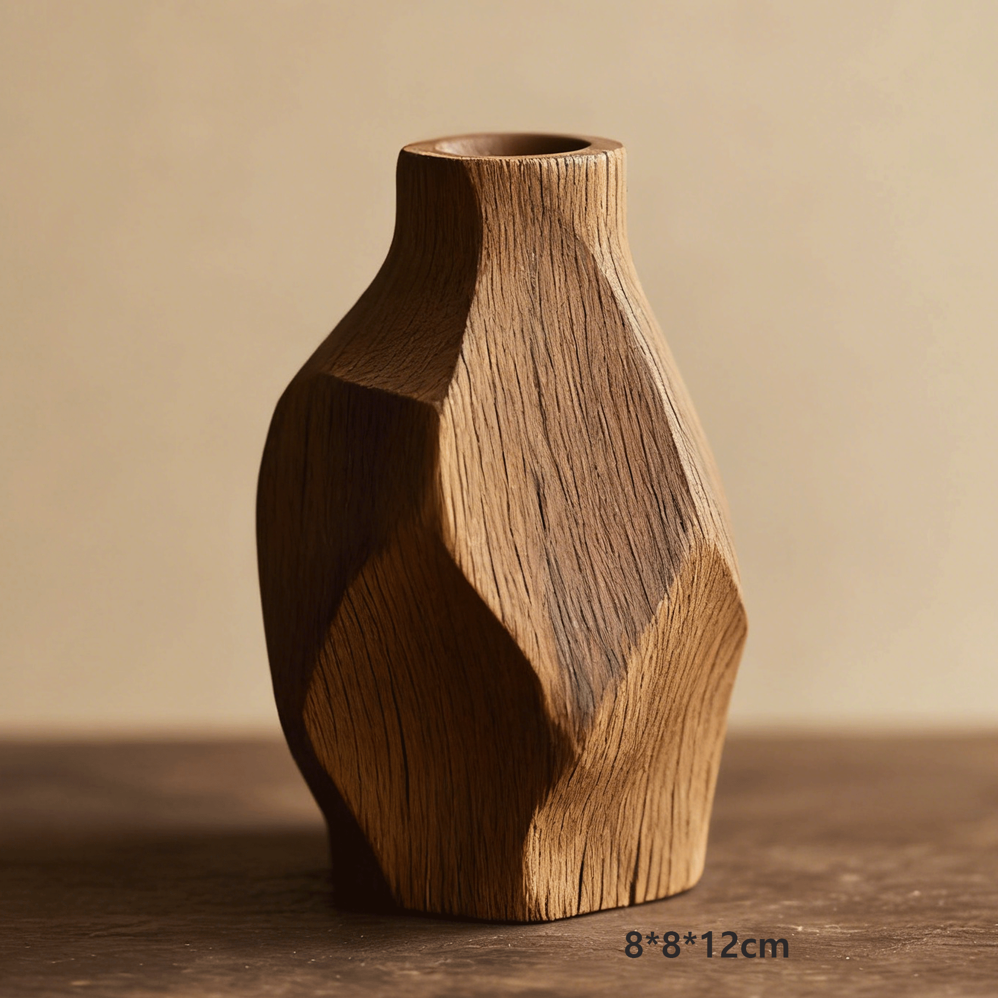 自然風格乾花花瓶擺放於客廳