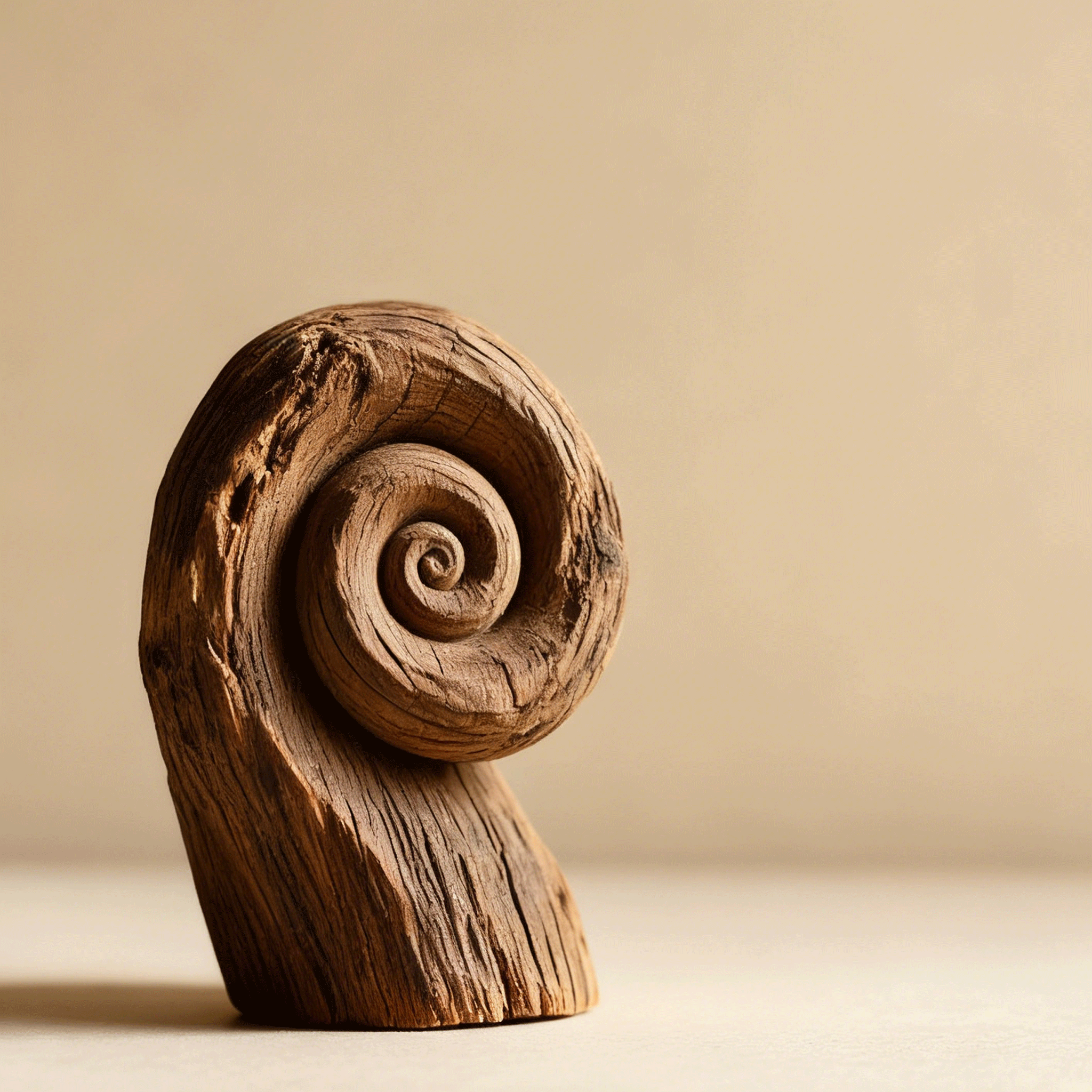 高品質面實木木樁細節特寫