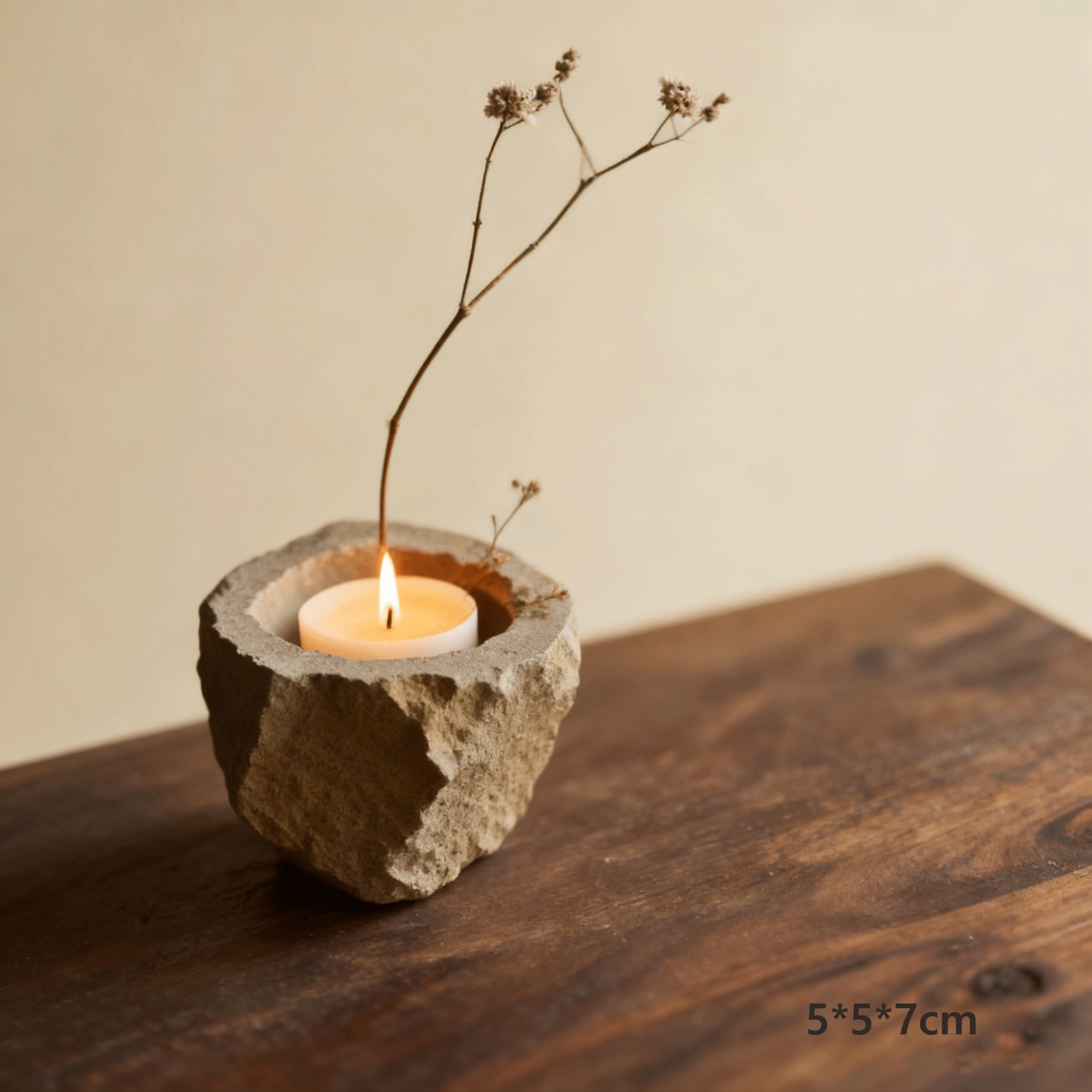 多功能蠟燭花盆套裝（5件組）