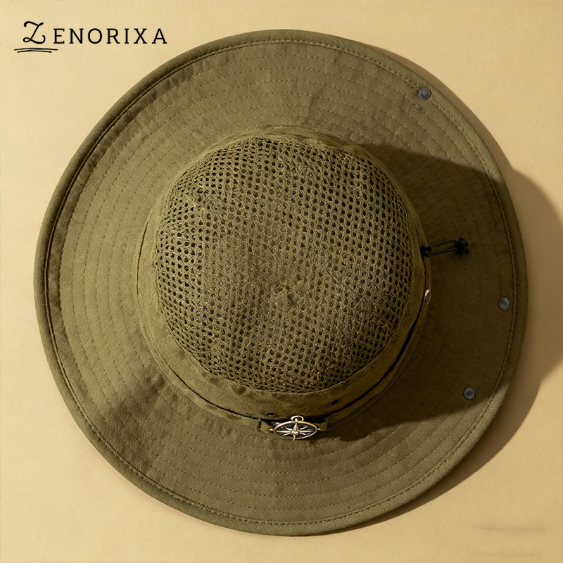 輕便休閒遮陽帽正面展示