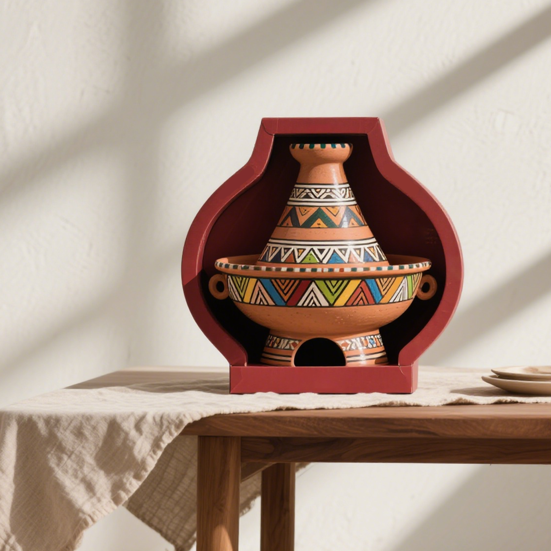 藝術彩繪老式火鍋