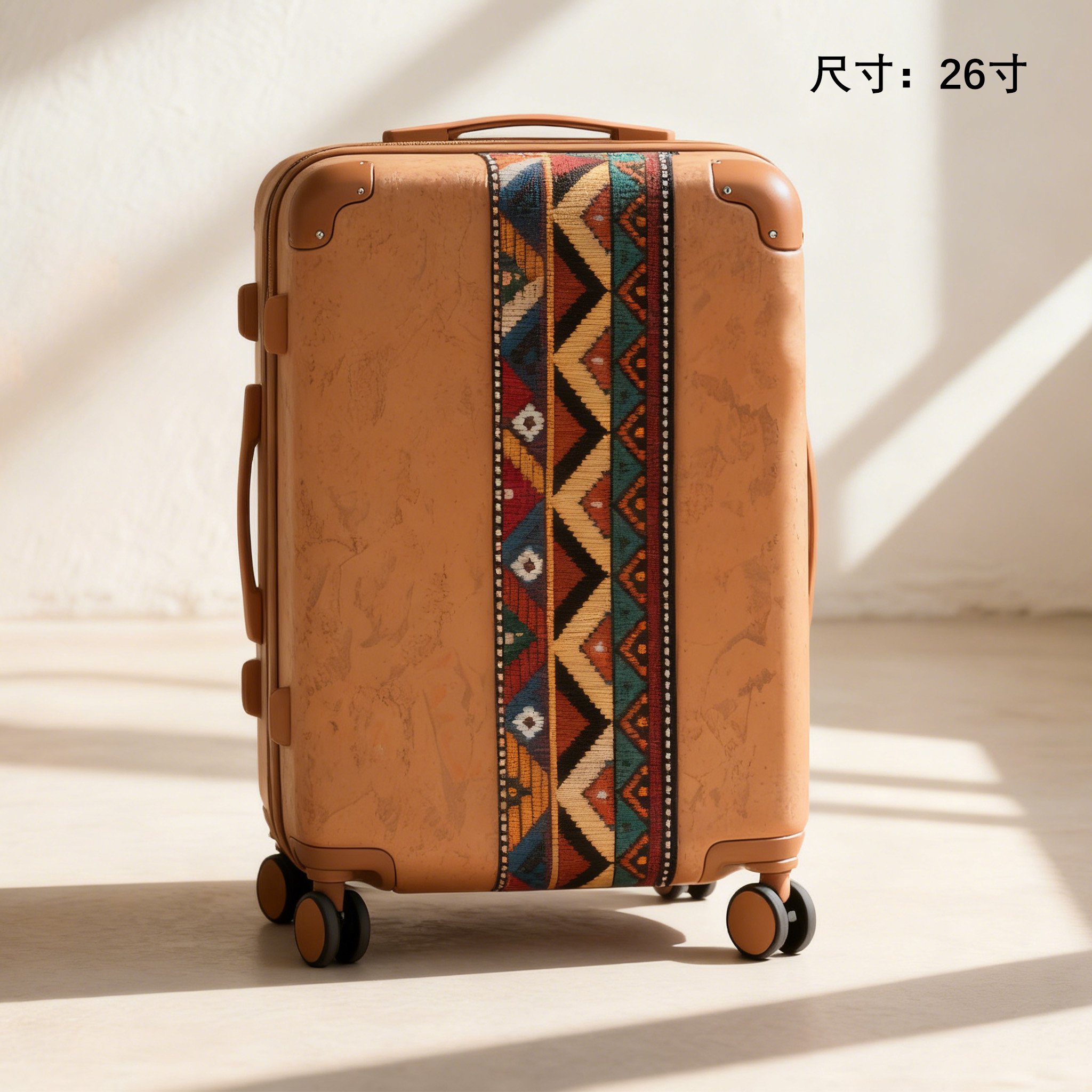 行李箱安全鎖設計特寫