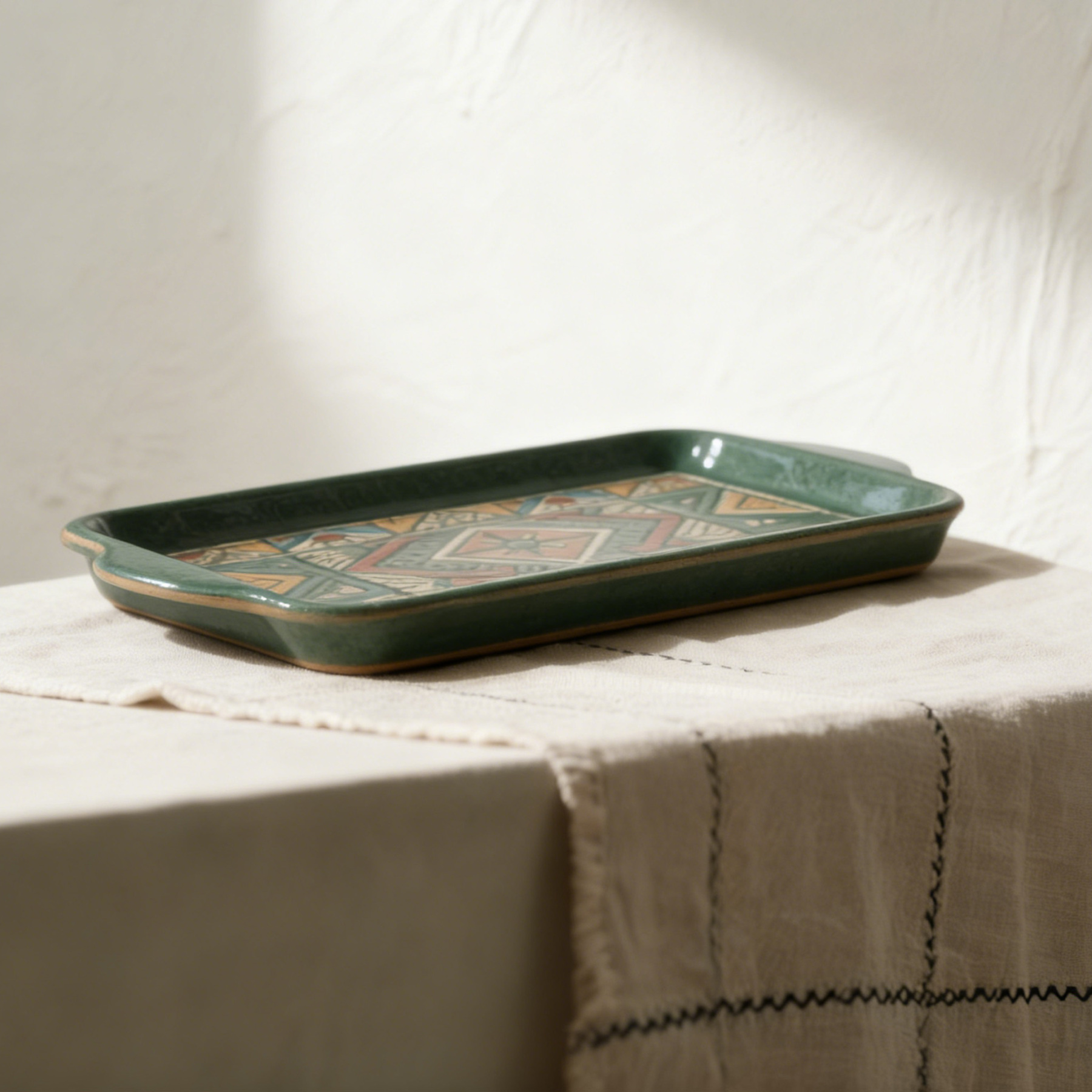 手工彩繪托盤套裝（2件）