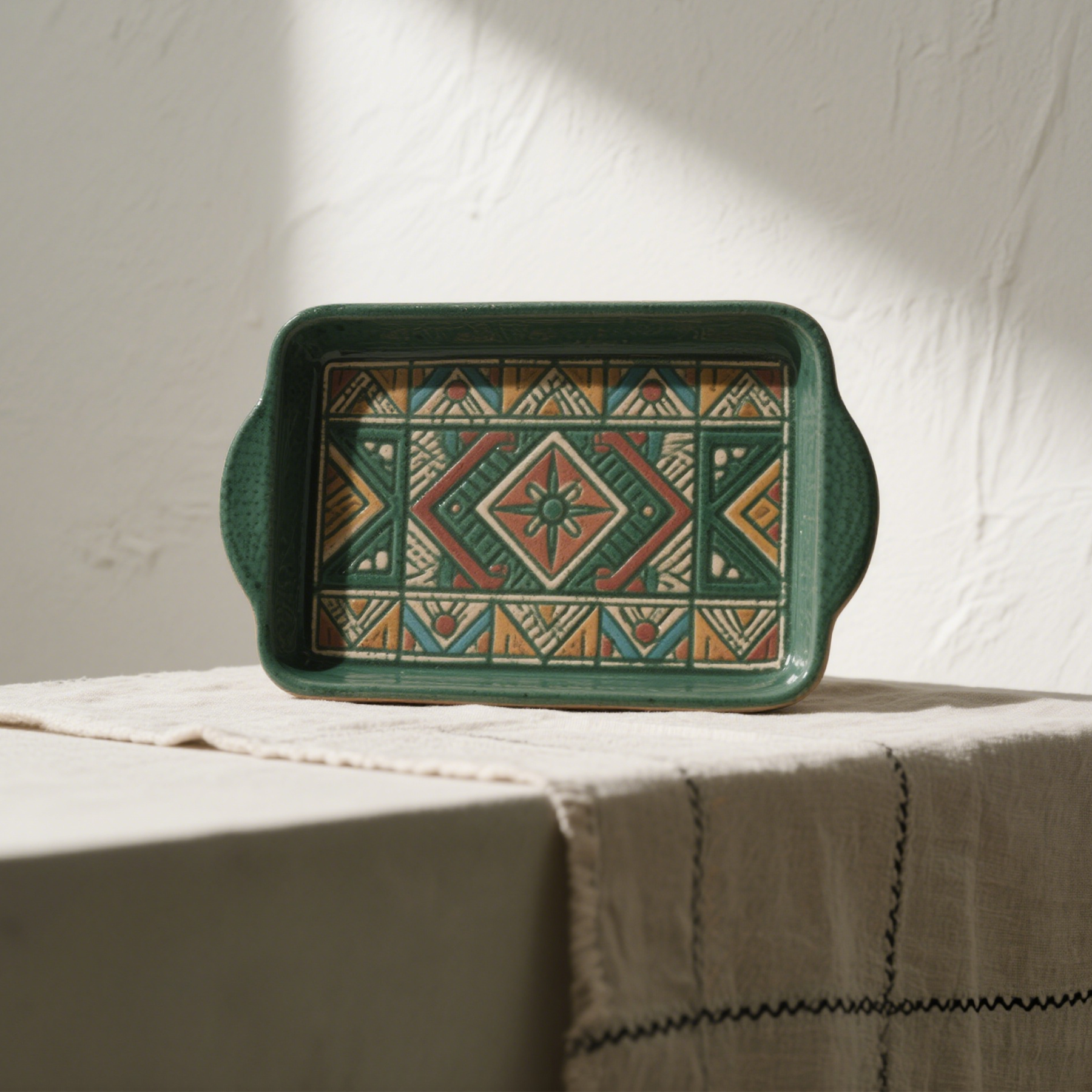 手工彩繪托盤套裝（2件）