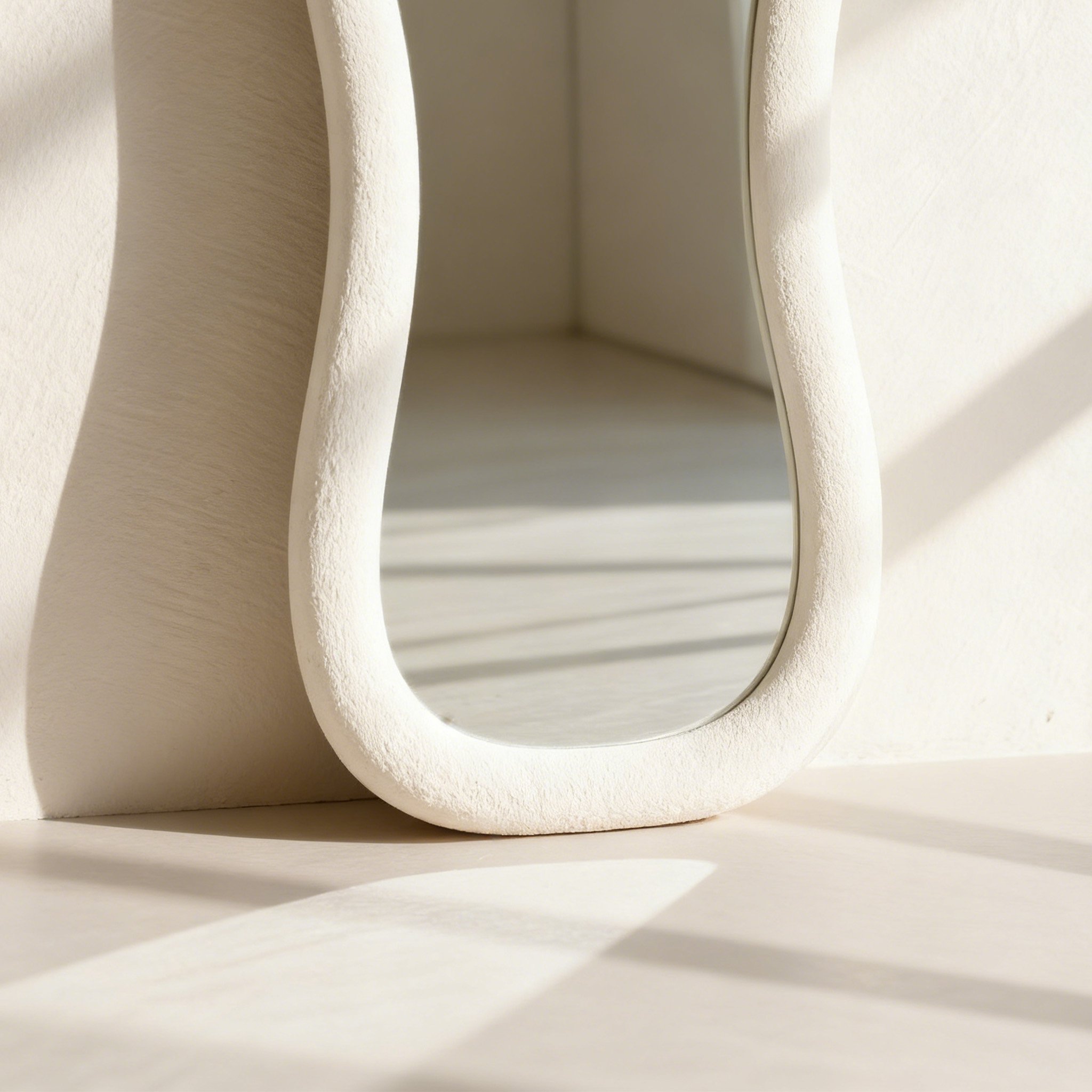 陶瓷化妝鏡曲線造型細節