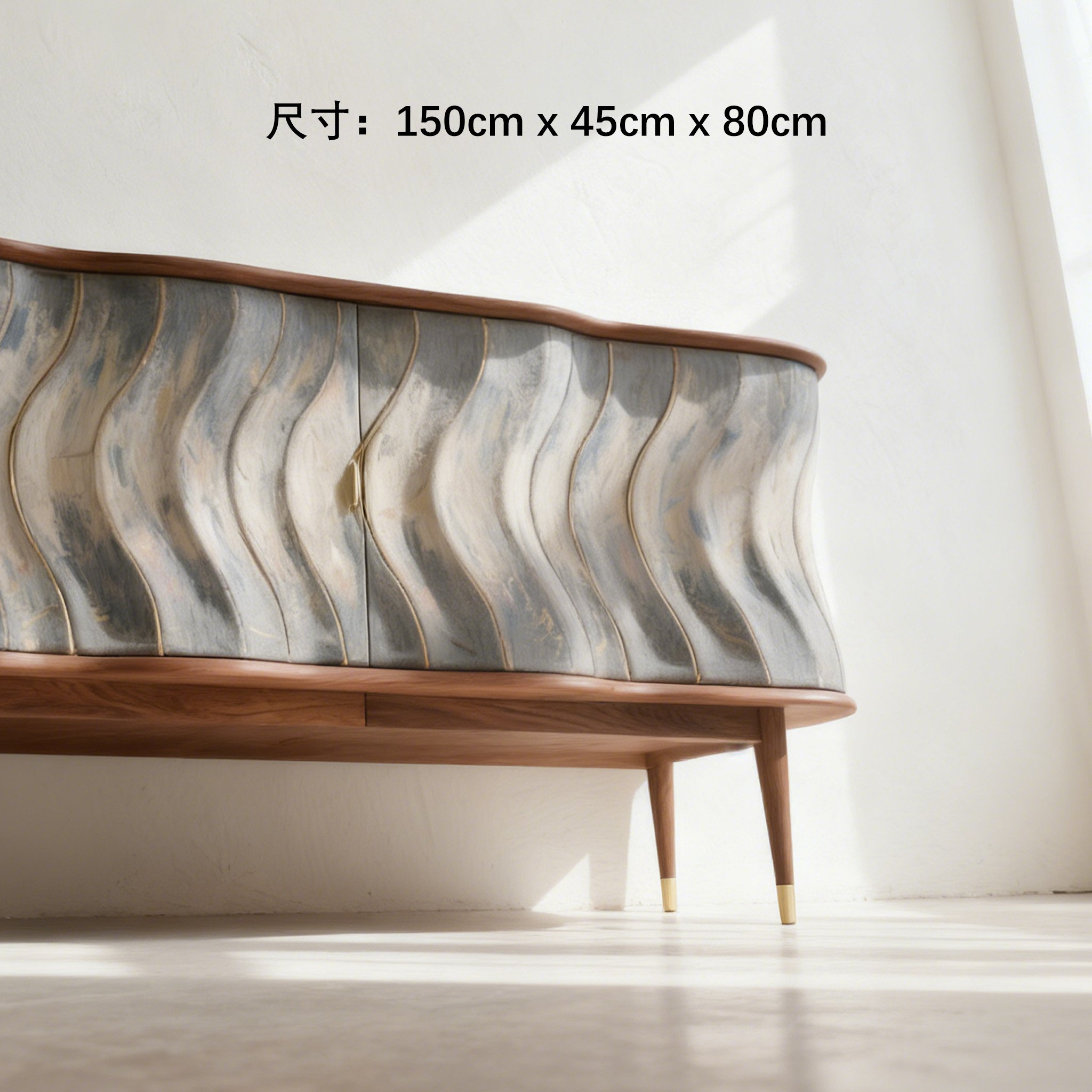 高質感木質櫃臥室擺設