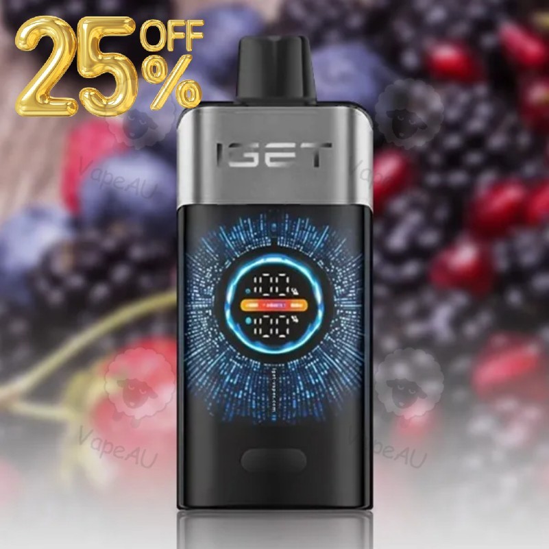 IGET ONE 12K Blackberry Cherry Pomegranate 12000 Puffs
