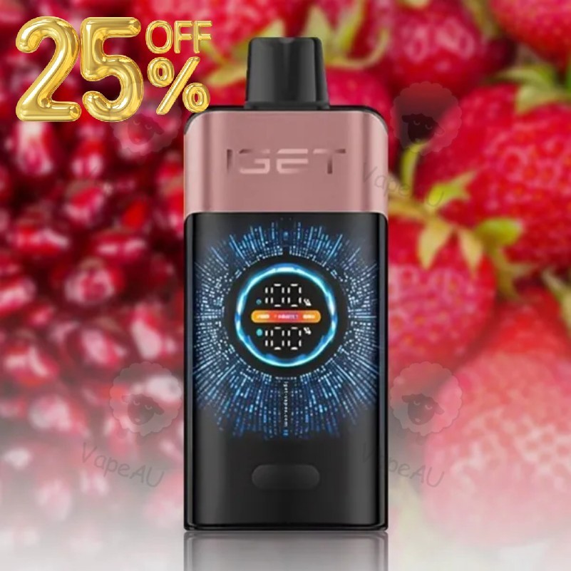 IGET ONE 12K Strawberry Pomegranate Ice 12000 Puffs