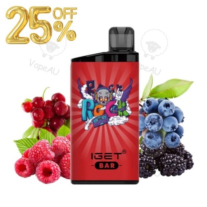 IGET BAR Quadruple Berry 3500 Puffs
