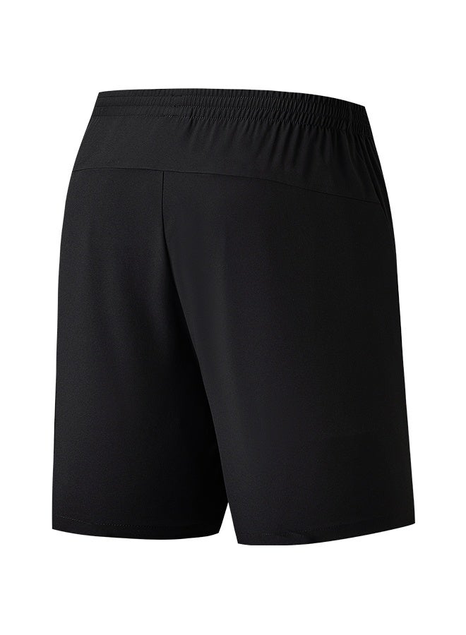 Regular Fit Workout Training Commute Woven Shorts Black-ANTA Official Flagship Store