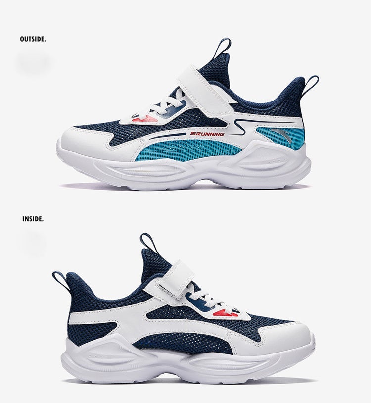 Kids Lightweight Running ShoesBreathable Cushioned All-Day Comfort-ANTA Official Flagship Store