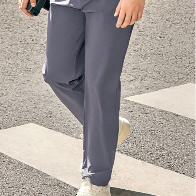 Mens CoolFlex 5-Pocket Pants Cooling Fabric 4-Way Stretch Smart Comfort-ANTA Official Flagship Store