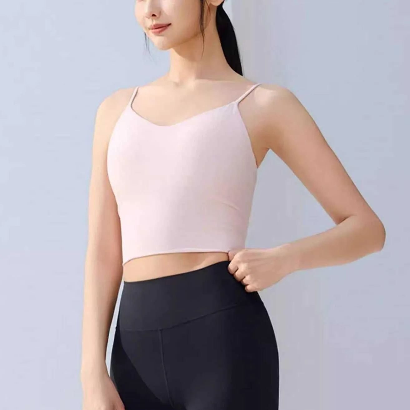 IceSkin Active Bra Tank Womens Seamless Cooling Sports Top-ANTA Official Flagship Store