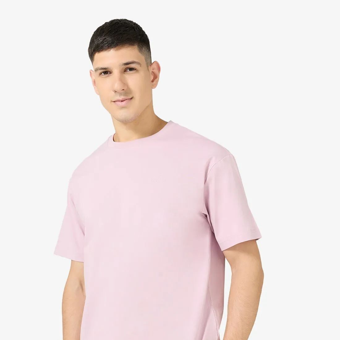 Mens Cotton Casual T-Shirt Classic Everyday TeePure Cotton Comfort Loose Fit Effortless Style-ANTA Official Flagship Store