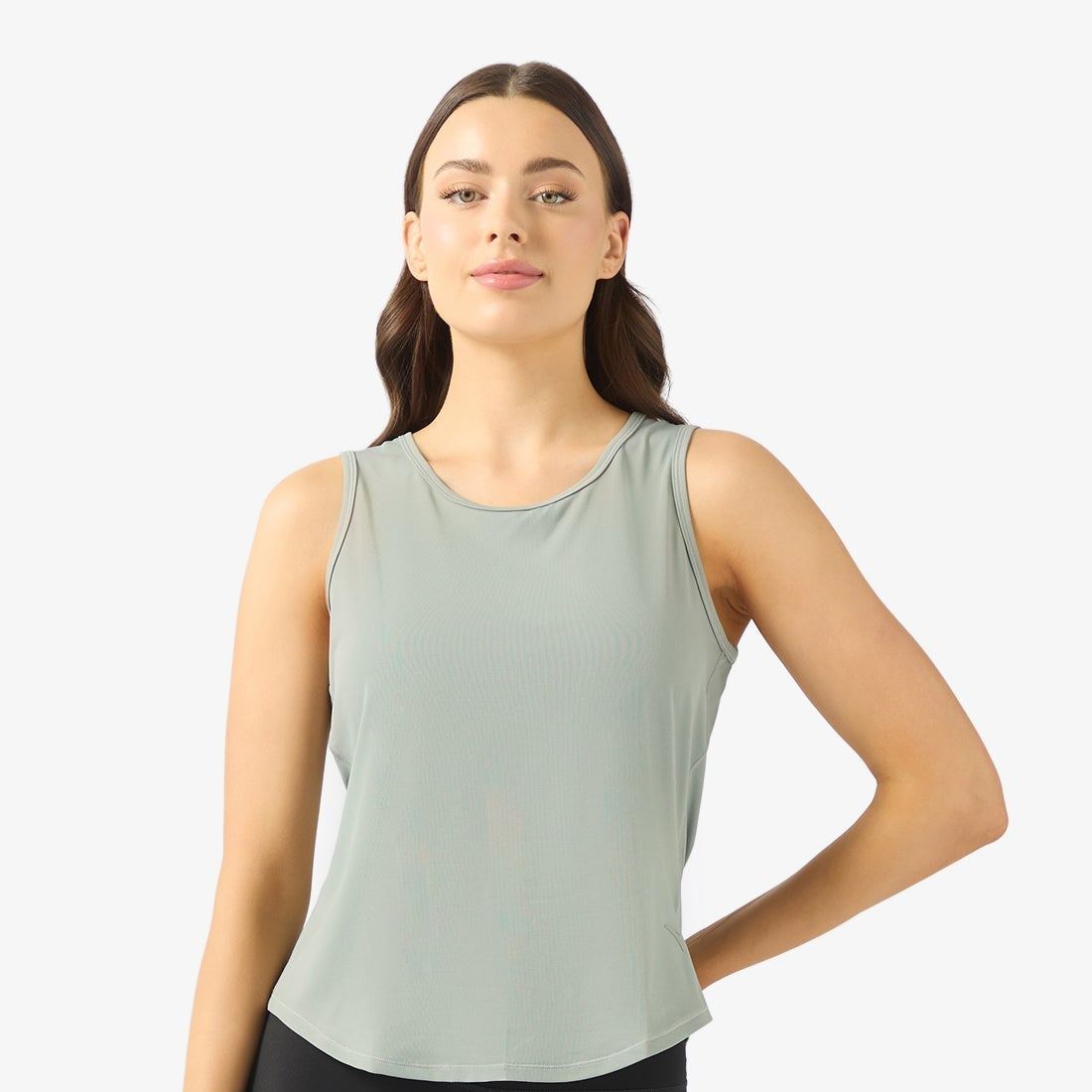 Regular Fit Workout Training Commute Knit Tank-ANTA Official Flagship Store