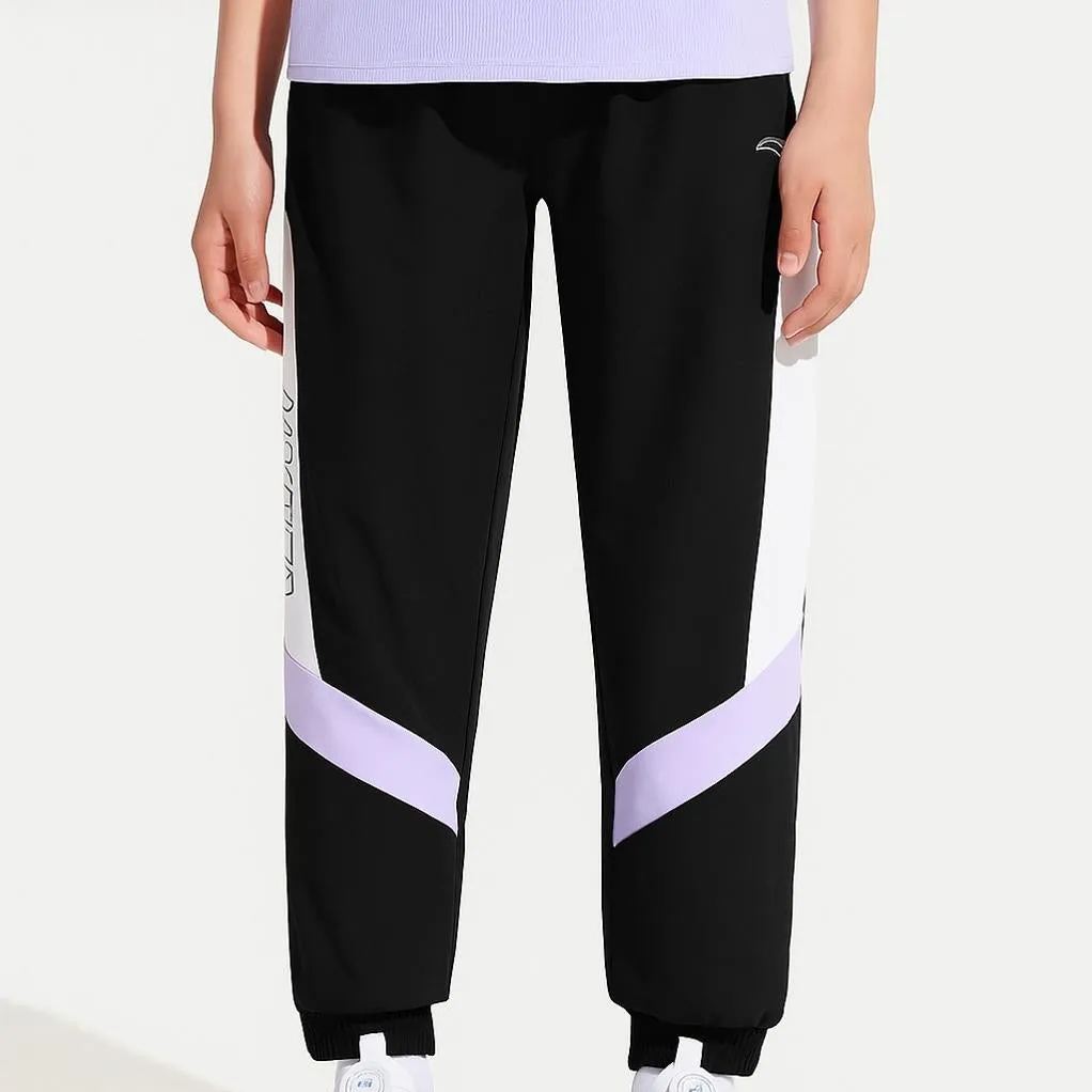 Kids Girls Fleece Jogger Pants Soft Warmth Sporty Style Everyday Comfort-ANTA Official Flagship Store