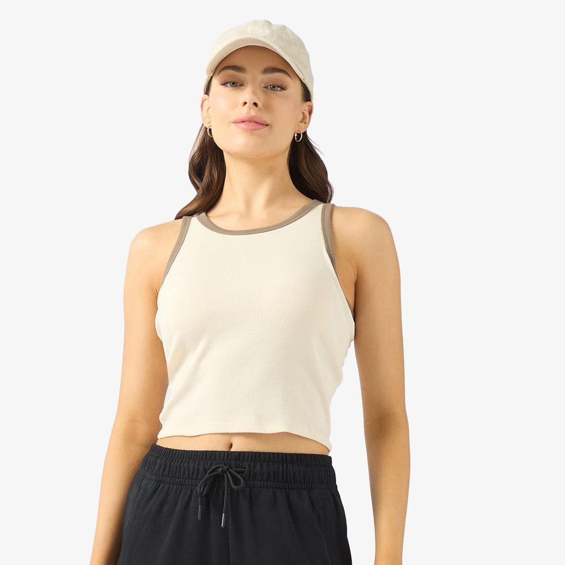 SPORTS RETRO Knit Tank Lifestyle Activewear Top