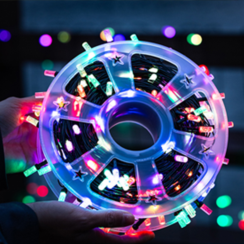 【อัปเกรดความสว่าง】ไฟตกแต่งพลังงานแสงอาทิตย์กันฝน