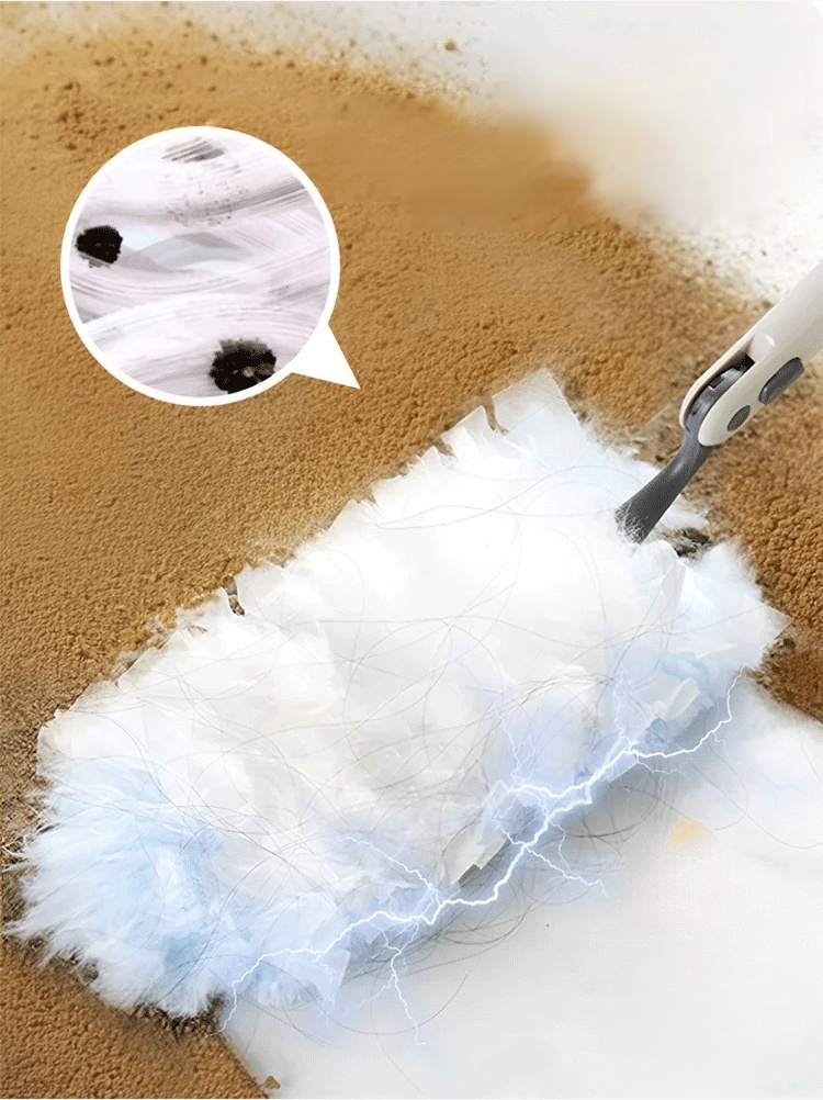 【ไฟฟ้าสถิตดูดซับ】ไม้ปัดฝุ่นไมโครไฟเบอร์