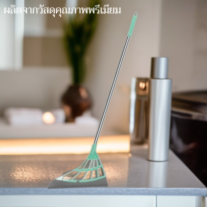ไม้กวาดวิเศษสำหรับกำจัดฝุ่นและขี้เถ้า