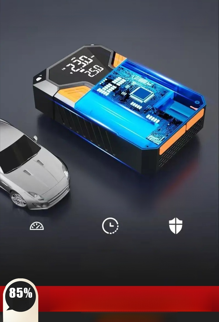 อุปกรณ์สตาร์ทรถฉุกเฉินแบบพกพา 4-in-1 