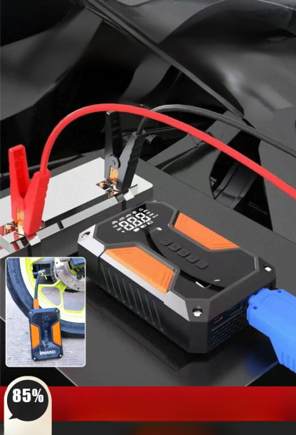 อุปกรณ์สตาร์ทรถฉุกเฉินแบบพกพา 4-in-1 