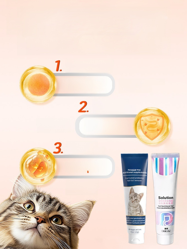 🐾【ครีมกำจัดก้อนขนสำหรับสัตว์เลี้ยง】ให้เพื่อนขนฟูของคุณมีสุขภาพดีและแข็งแรง!✨