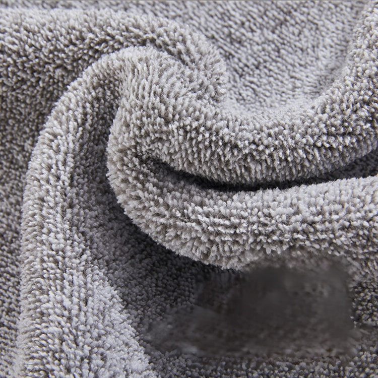 ผ้าเช็ดเส้นใยถ่านไม้ไผ่แบบหนาสไตล์ญี่ปุ่น