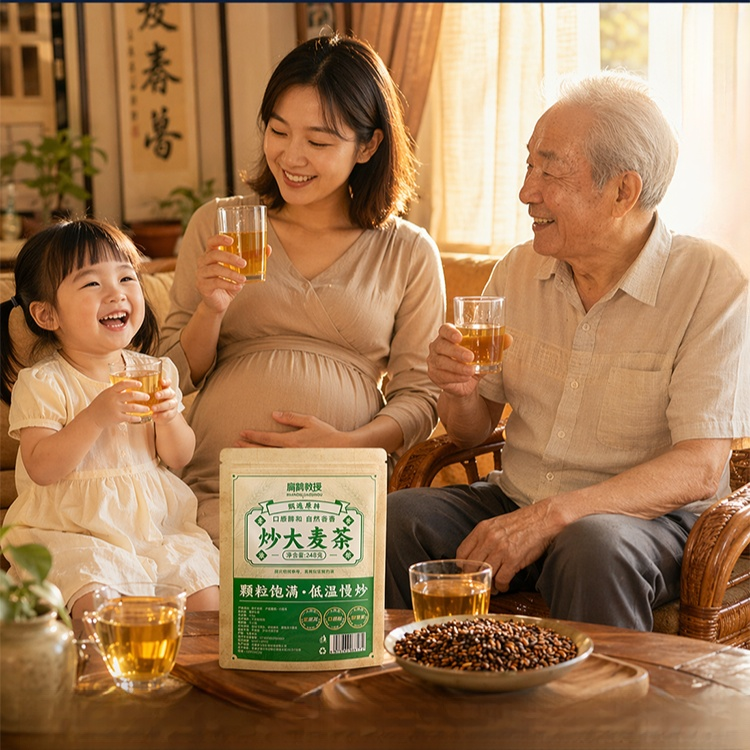 低溫慢炒大麥茶｜一勺清宿便、降火氣，全家老小天天搶著喝！
