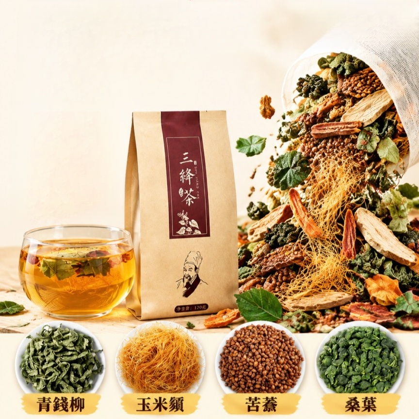 草本三绛茶