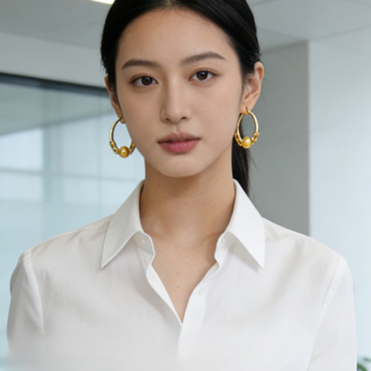 大師開光如意轉運珠耳環