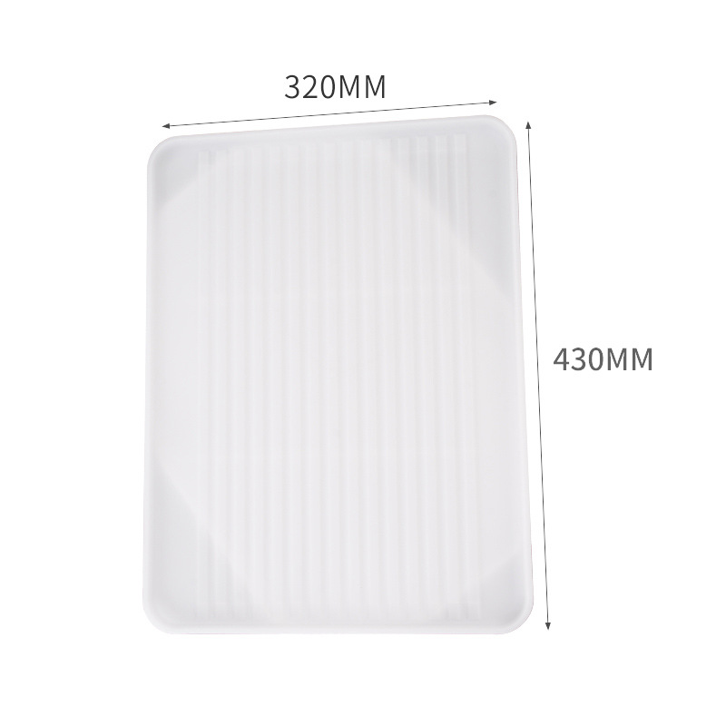 木紋塑料收納托盤 