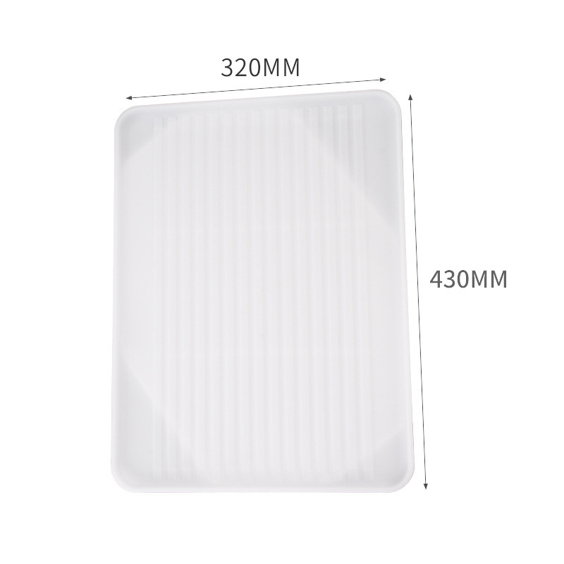 木紋塑料收納托盤 