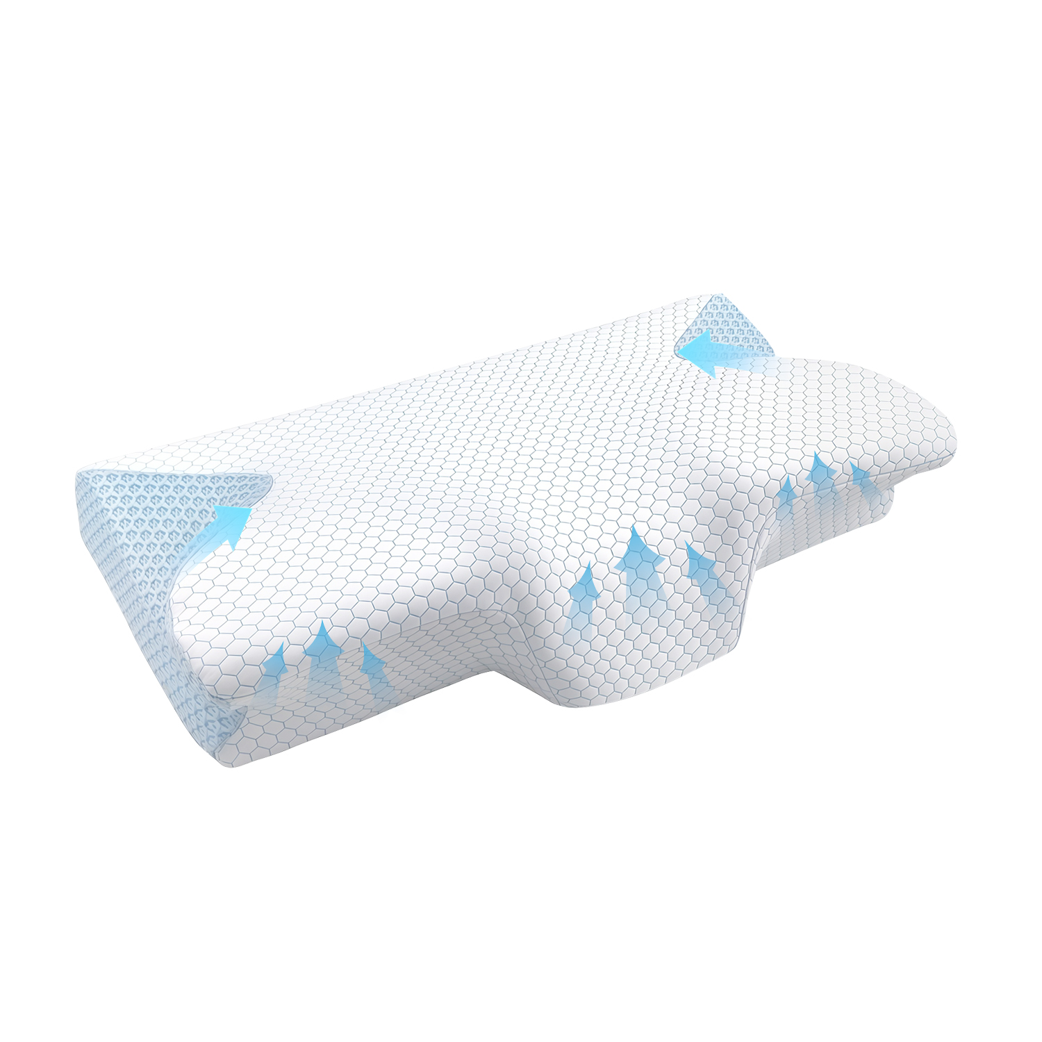 Truevista Memory Foam Pillow for Neck Pain Relief