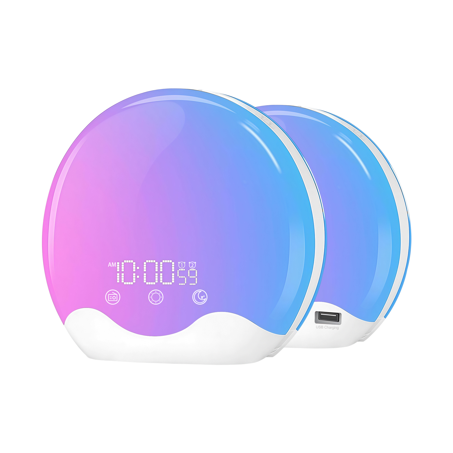 Swiftgrid LED Sunrise Alarm Clock