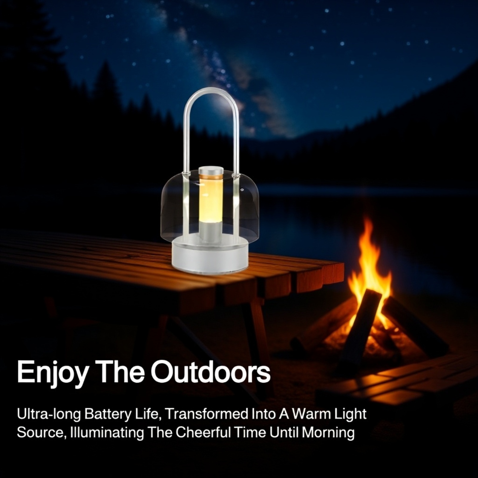 Scandinavian design night light for modern bedrooms