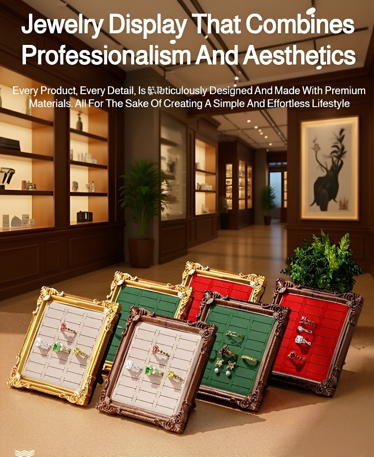 Antique-style jewelry organizer for earrings and bracelets