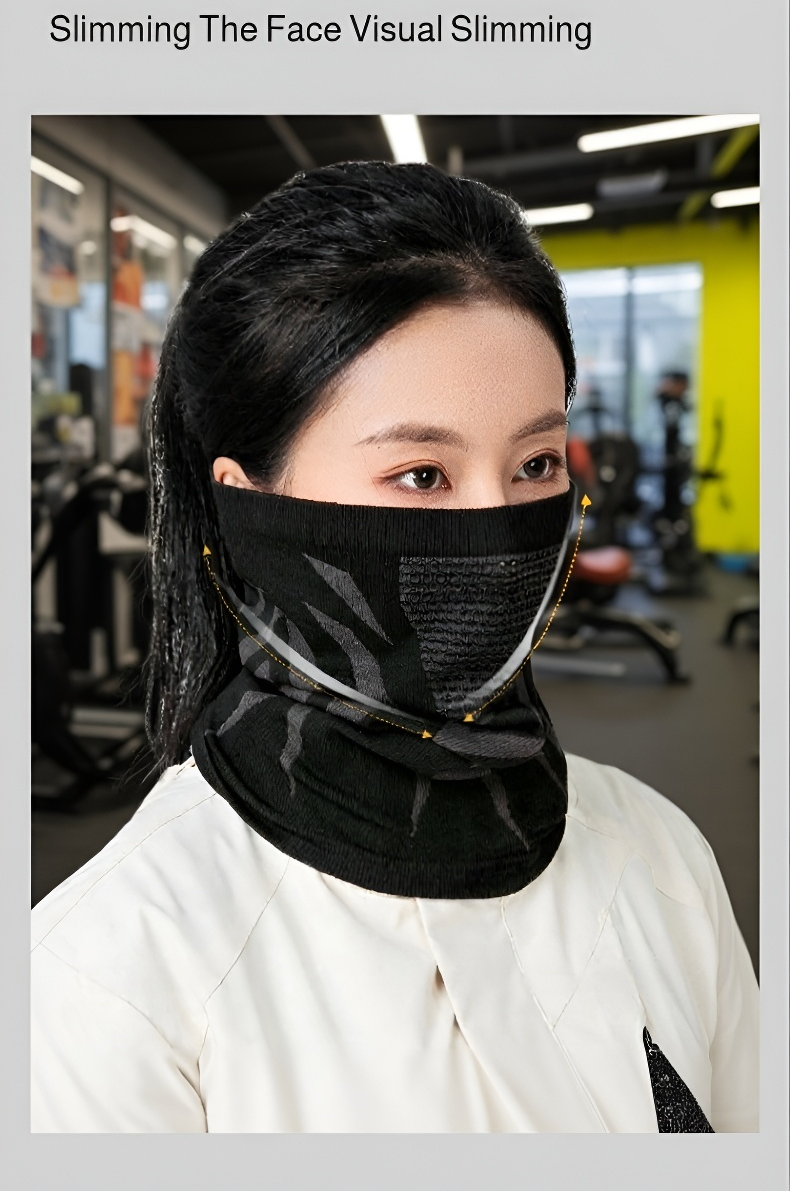 Unisex thermal cycling mask with ear coverage