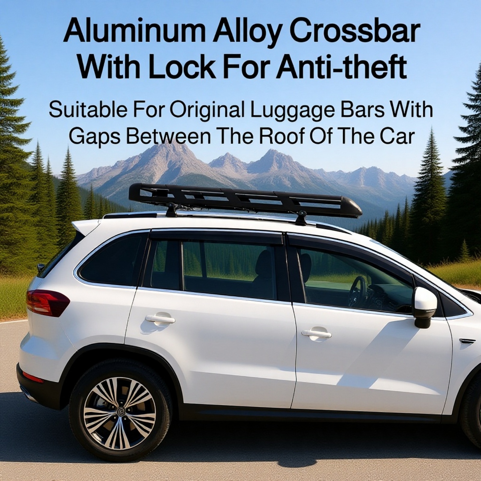 Easy installation roof rack for all vehicles