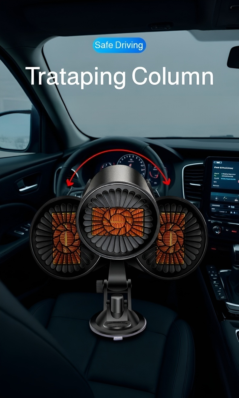 Efficient car defogger improves driving safety