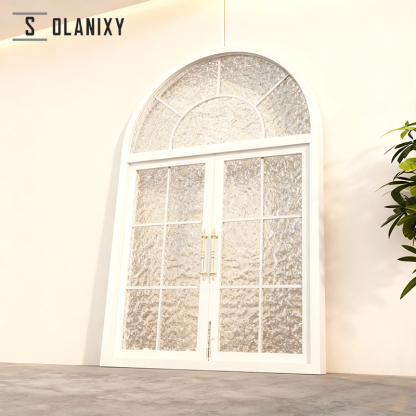 歐式拱形窗戶