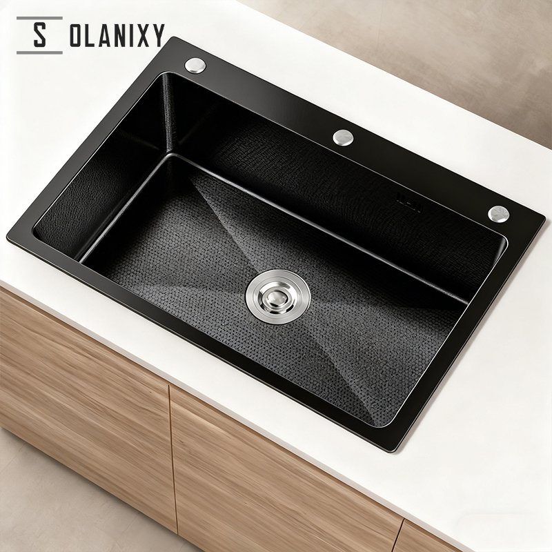 高品質不銹鋼方形水槽細節展示